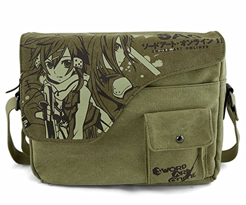 Siawasey Sword Art Online Anime Asuna Messenger Bag School Shoulder Bag