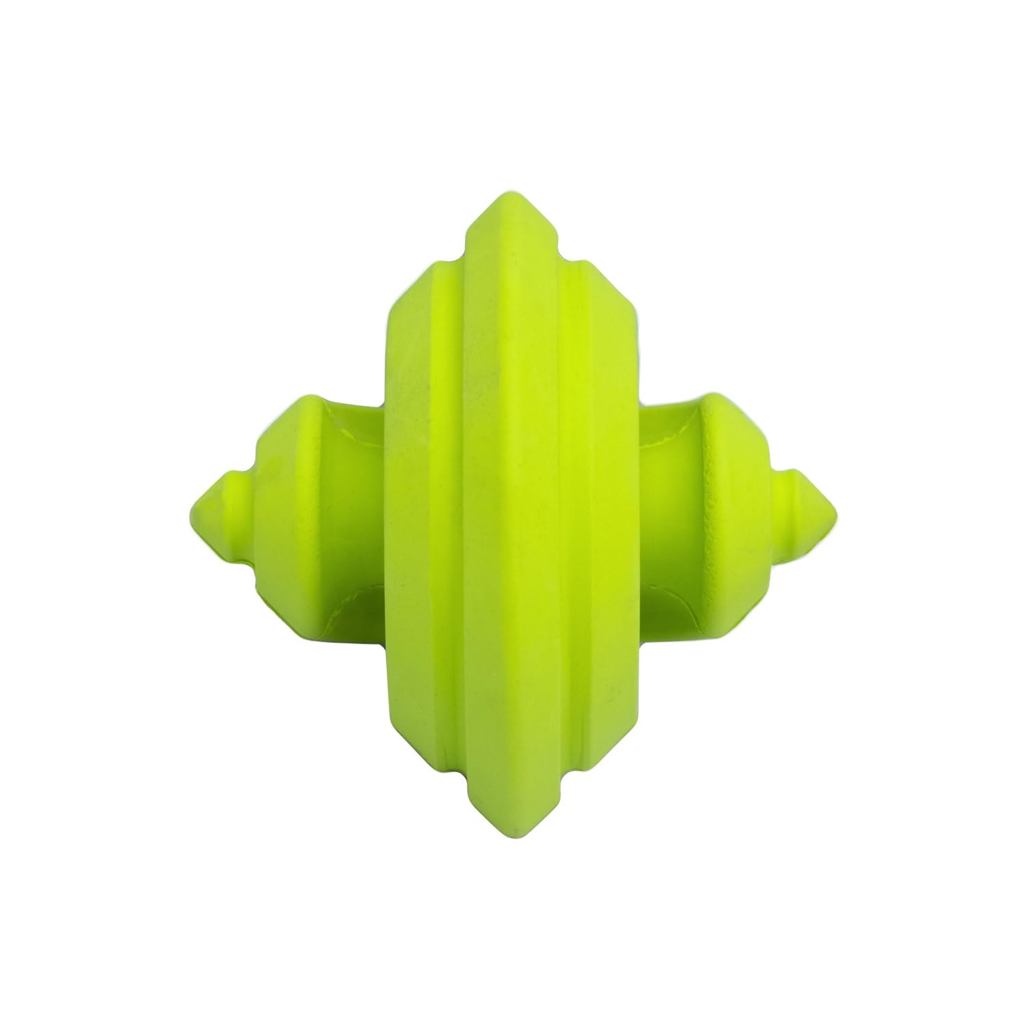 PetDreamHouse Geo-Gem Lickable Dog Enrichment Toy – Calming Sensory Toy with Textured Grooves – Natural Rubber Interactive Toy for Small & Medium Dogs