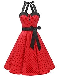 Dressystar Vintage Polka Dot Retro Cocktail Prom
