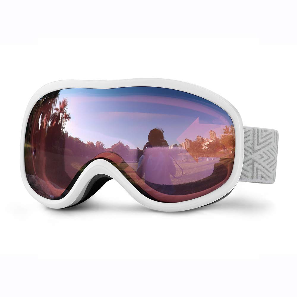 Photo 1 of SPOSUNE Ski Goggles Over Glasses with Dual lens, Anti-fog Anti-UV Snow Goggle for Men Women Youth Skiing Snowmobile