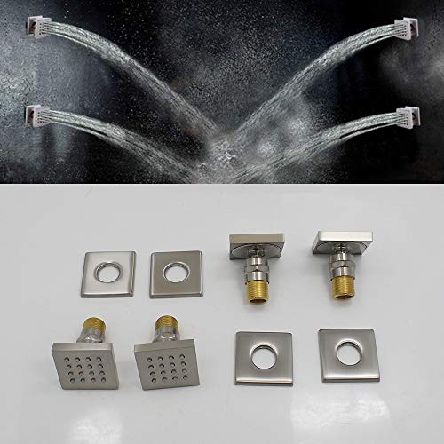 Enga Shower System Ceiling Faucet Set with High Pressure 12" Rain