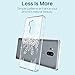 LK Case for LG G7, LG G7 ThinQ, [Shock Absorbing] White Henna Mandala Floral Lace Clear Design Printed Air Hybrid with TPU Bumper Protective Case Cover