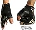 Steel Sweat Workout Gloves - Best for Weightlifting Gym Fitness Training and Crossfit – Made for Men and Women who Love Lifting Weights and Exercise - Leather SCARR Camo Medium