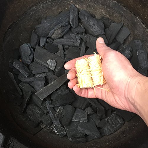 WoolyWood Charcoal Starters for Green Eggs, Kamados and Primo Smokers