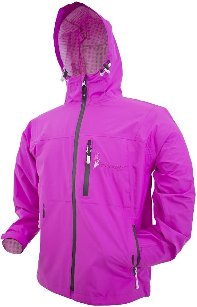 FROGG TOGGS Women's Java Toadz 2.5 Ultra Light Waterproof Breathable Rain Jacket: Clothing