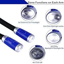 My Light HUG LIGHT LED Hands-Free Flexible Book Light