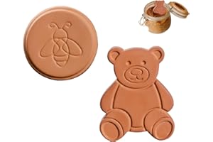 Brown Sugar Saver,Terracotta Brown Sugar Saver and Softener Disc, Reusable Sugar Keeper, for Food Storage Containers, 2 Pack 