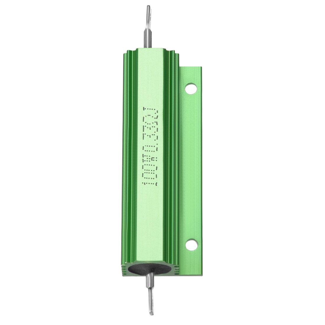 sourcingmap 2 Pcs Aluminum Case Resistor 100W 0.33 Ohm Wirewound Green for LED Replacement Converter 100W0.33RJ - Image 3