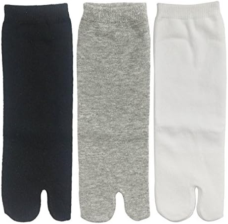 Womens 3-Pair Cotton Blend Flip-Flop Socks, Solid Colors