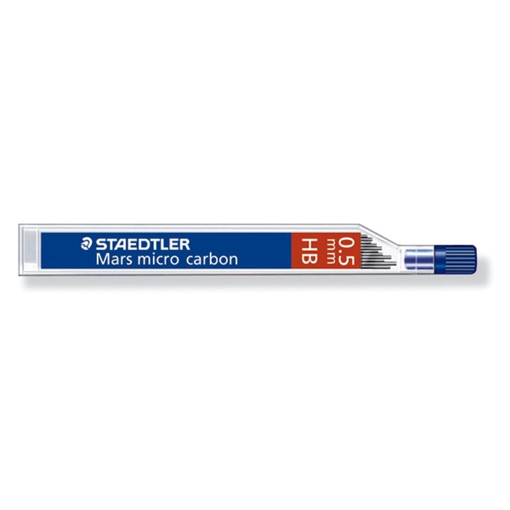 STAEDTLER Mars Micro Carbon 250 0.5mm HB - Pencil Lead Refills (4)