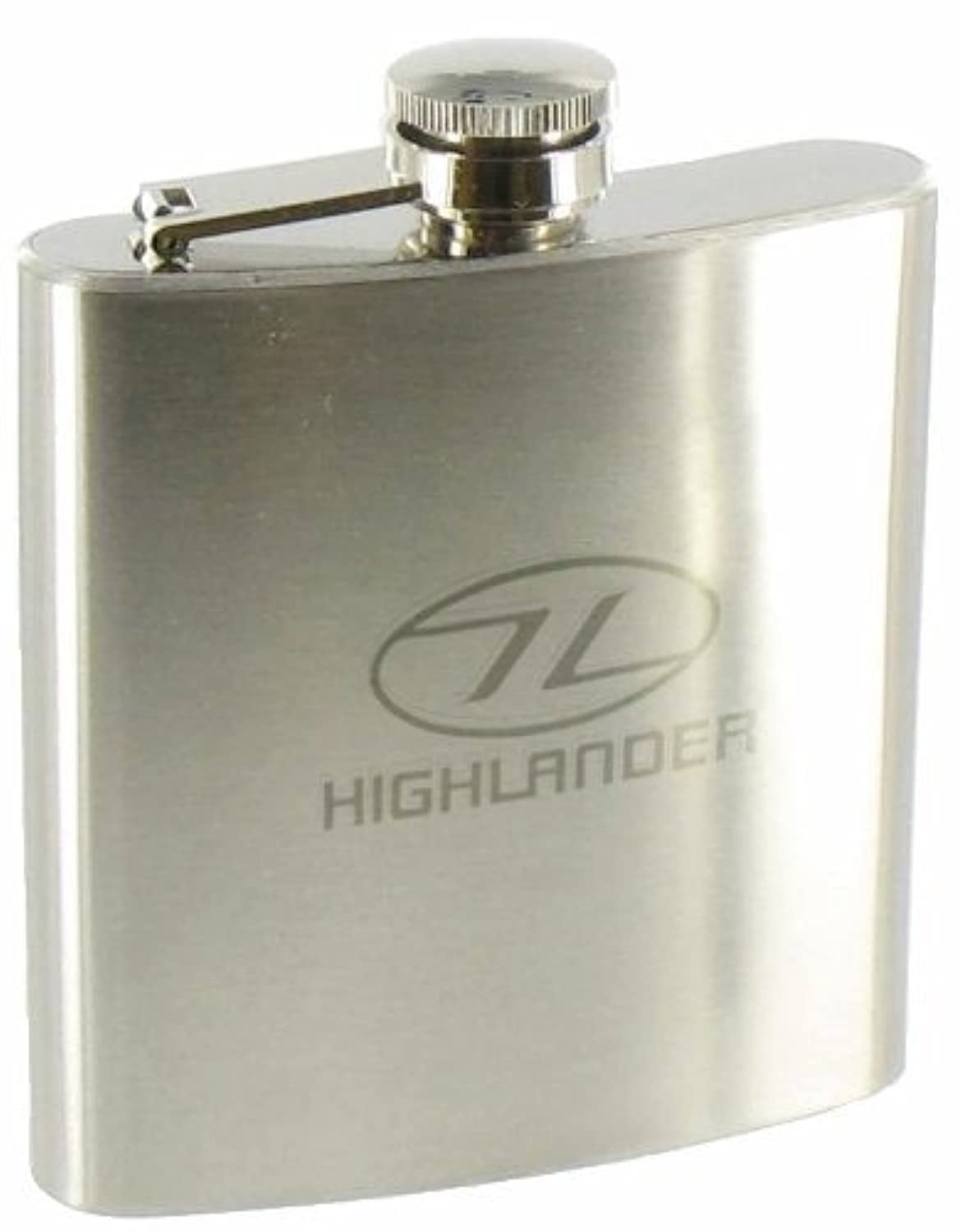 Highlander Steel 170 Hip Flask - Silver