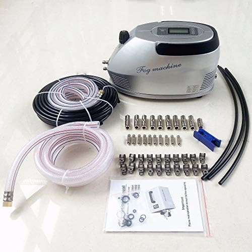 10pcs Mist nozzles Mist Cooling System with Fog Machine for aeroponic and Cooling