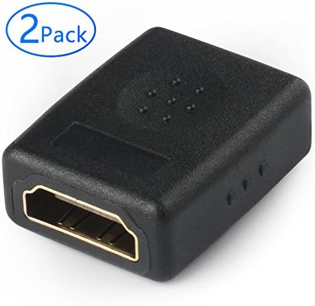 Tainston HDMI Couple(2 Pack)HDMI Adapter Female to Female Coupler Connector
