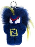 Fendi Women's 7AR5249CJF05XG-MCF Blue Leather Key Chain