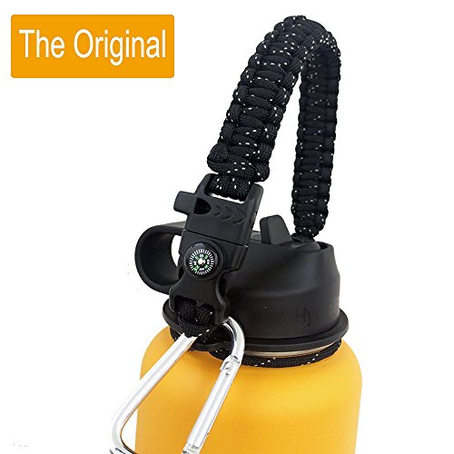 Original paracord hydroflask handle – compass plastic…