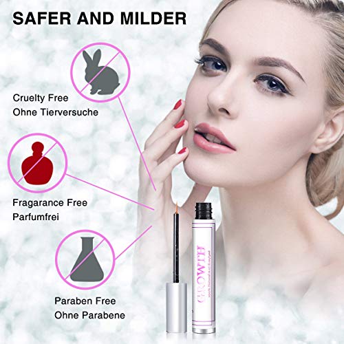 NaCot Eyelash Growth Serum - 100% Natural Lash Boost Growth Serum，Lash & Eyebrow Enhancer Growth Serum For Long, Luscious Lashes and Eyebrows（5ML） - Thumbnail 6