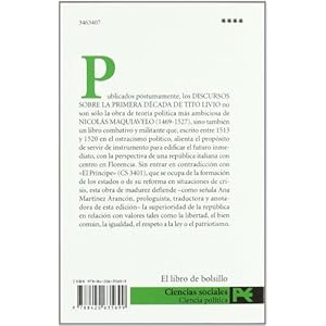 Discursos sobre la primera década de Tito Livio