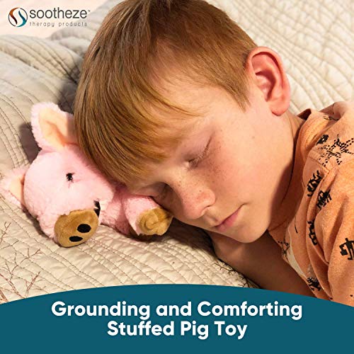 Sootheze Pig Scented Stuffed Animal Toy Microwavable Hot Cold Stuffed