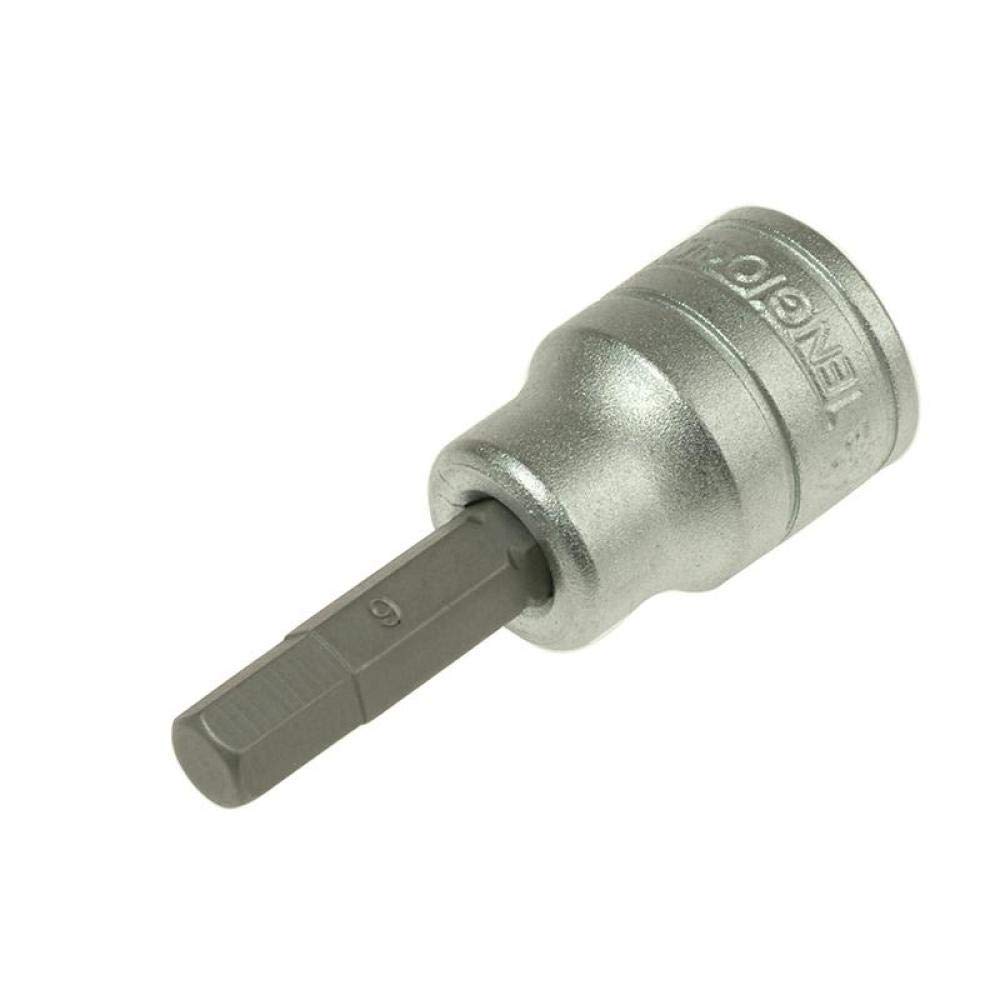 Teng M381503 S2 3mm 3/8-inch Hex Socket Bit Drive