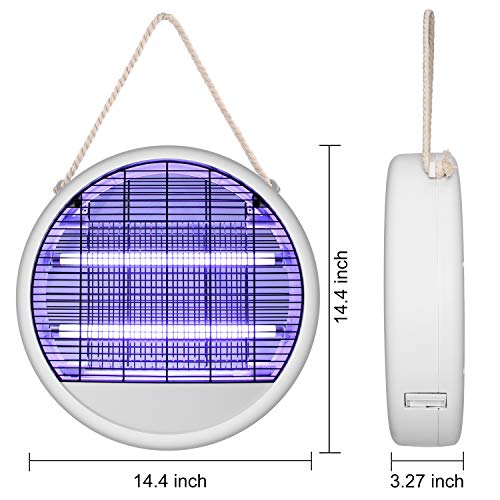 Bug Zapper, Mosquito Traps, Gnats Traps, Moths Traps, Mosquito Eradicator for Kitchen, Bedroom