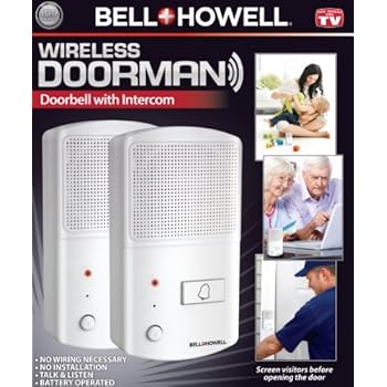 Amazon.com : Bell & Howell Wireless Doorman Doorbell With