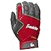 Franklin Sports MLB Batting Gloves - 2nd Skinz Batting Gloves - Adult Baseball Batting Gloves - Adult L Red Batting Gloves for Hitting - Adult Large