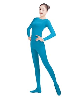 NiSeng Erwachsener und Kind Ganzkörperanzug Kostüm Lange Ärmel Bodysuit Kostüm Zentai Offene Bodysuit Kostüm