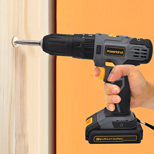 Prowerland D023 20V kabelloser Treiber Akkuschrauber Li Ion Akku mit Aufladen (D023-Impact) – Bild 5