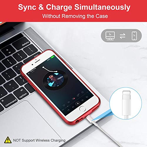 Battery Case for iPhone 8 Plus/7 Plus, TAYUZH 4200 mAh Slim Portable