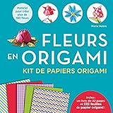 Fleurs en origami Kit de papiers origami by