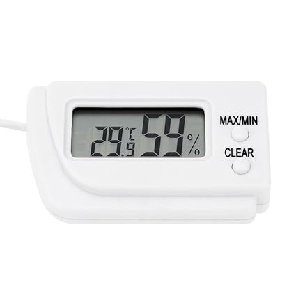 Kawn Digital Temperature and Humidity Meter Tortoise Hatching Eggs Thermometer