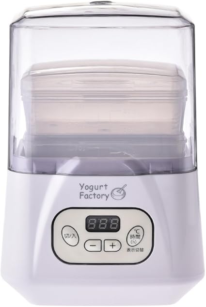 Amazon Jannyshop ヨーグルトメーカー 甘酒 メーカー 納豆 様々な発酵食品に対応 タイマー 温度調節機能付き 二つの発酵容器付き 省エネルギー 手作り発酵食品 Jannyshop ヨーグルトメーカー 通販