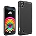 LG X Power Case, OEAGO LG X Power Case [Shockproof] [Impact Protection] Hybrid Dual Layer Defender Protective Case Cover for LG X Power (2016 Release) - Black