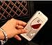 3D Liquid Case for iPhone 5/5s/SE, Turpro Creative Funny 3D Flowing Liquid Red Lip Red Wine Glass High Heels Crystal Clear Case Cover for iPhone 5,iPhone 5s, iPhone SE (Red Wine)