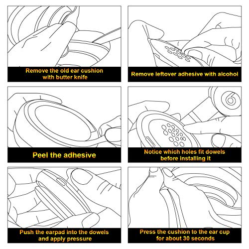 Beats Solo 3 Earpad Replacement, Bingle Professional Beats Replacement