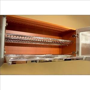 Amazon.com: Stainless Steel Dish Drying Rack 36" W Cabinet ...