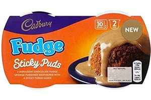 Cadbury Fudge Sticky Puds - (2 x 95g)