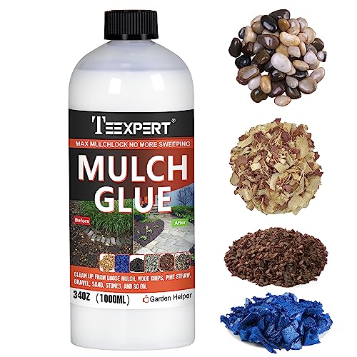 Mulch GlueMulch Glue for Landscaping High Strength NonToxic Resin Binder for Gravel, Stones