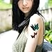 COKOHAPPY 5 Sheets Temporary Tattoo 3D Flying Butterfly for Women Girls Lower Back Shoulder Neck Arm