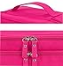 MISSLO Portable Travel Bra Underwear Socks Organizer 3 Layers (Rose)