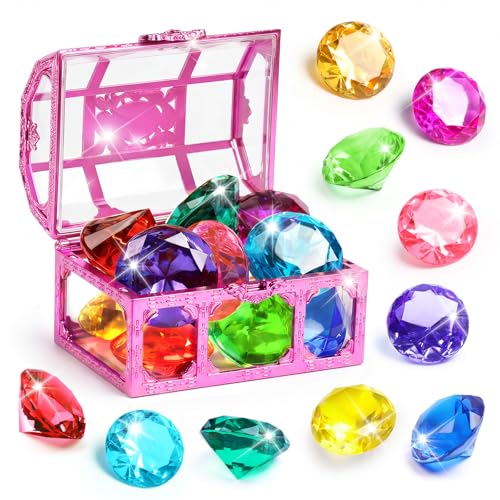 Pool Diving Gems with Treasure Chest