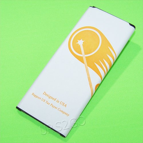 4900mAh High Capacity Rechargeable Standard Extended Slim Battery for Samsung Galaxy Note 4 N910 N910U 4G LTE N910P Sprint - URS2GO