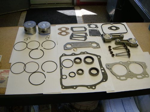 EZGO GOLF CART ENGINE REBUILD KIT & GASKETS 295CC WITH STANDARD PISTON AND RINGS. LOWER 48 US STATES ONLY! ROBINS ENGINE 1996-2002