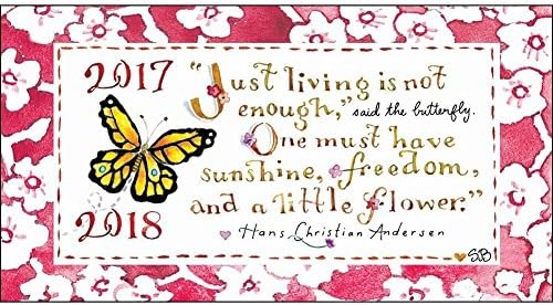 SUSAN BRANCH TWO-YEAR Monthly Checkbook Size Pocket Planner 2017 - 2018