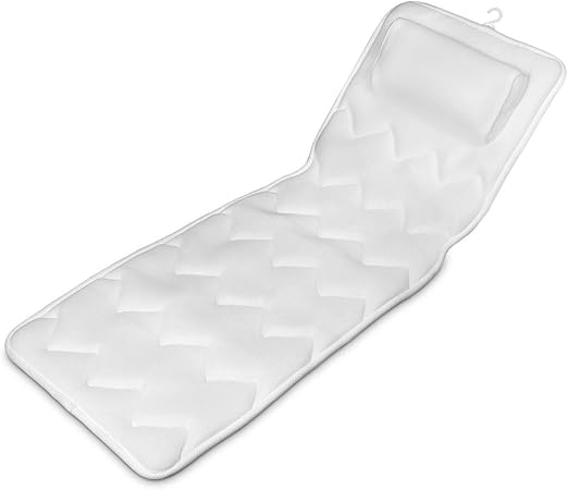 Navaris Full Body Bath Pillow Quilted Bathtub Spa Cushion