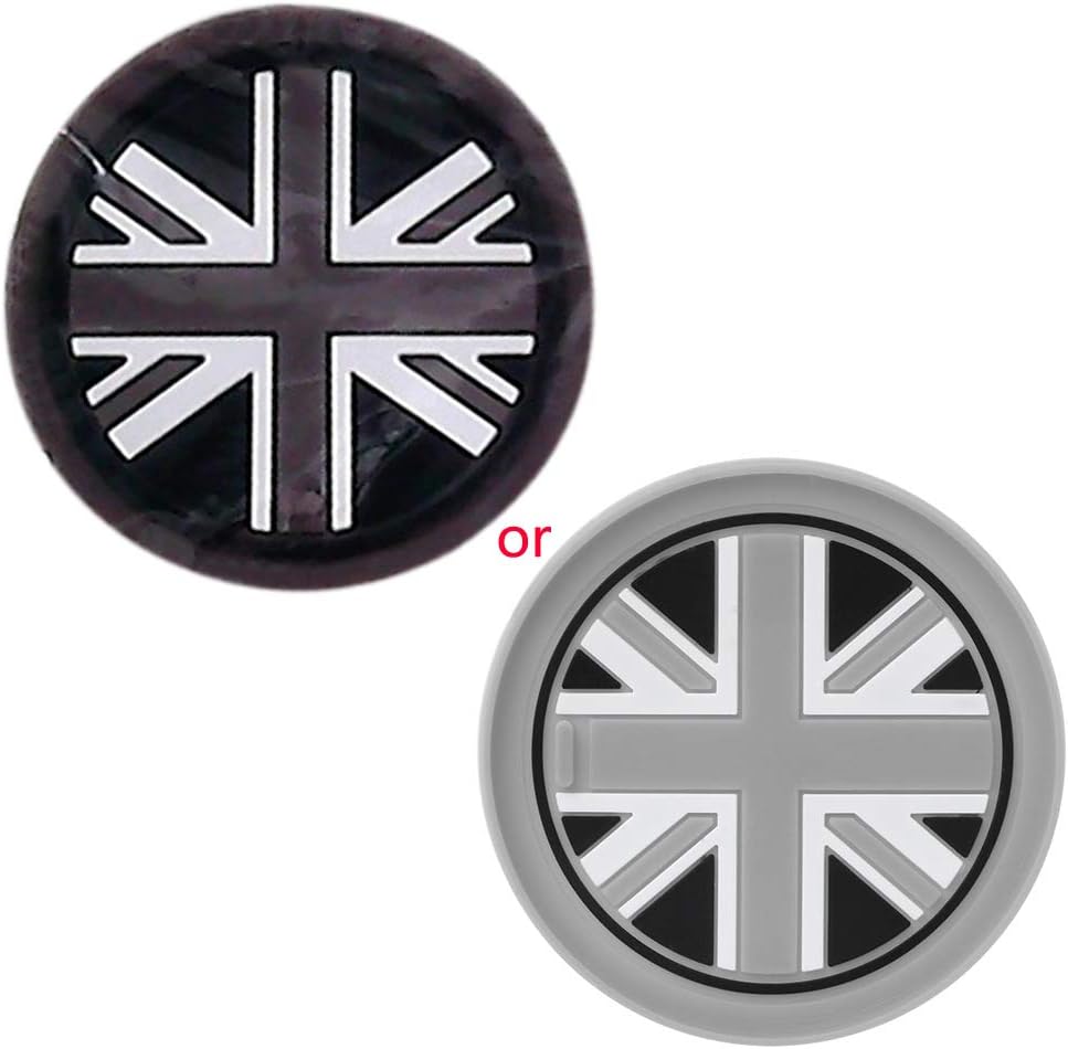 Youlin Silicone Car Coasters Round Non-Slip Coasters Suitable for Family/Restaurant/Bar, gray, 7.7mm