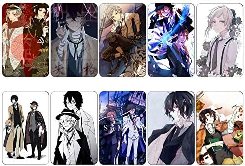 rolalo Anime Bungou Stray Dogs Manga PhotoCard PhotoBook Poster LOMO Card Gift Crystal Card Stickers(H07)