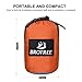 Brotree Double Camping Hammock - Portable Lightweight Parachute Nylon Hammock - Ropes and Carabiners Included - Best for Hiking, Camping, Backpacking, Travel, Backyard, Beach