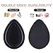 Silicone Makeup Sponge 2Pcs, Foundation Beauty Makeup Blender, DUcare Dual Use Reusable Makeup Applicator Foundation Sponge Cosmetic Blender Silisponges Flawless Applicators for Cream Powder Blusher