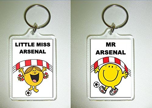 The Craftie FoxArsenal FC Football Keyring